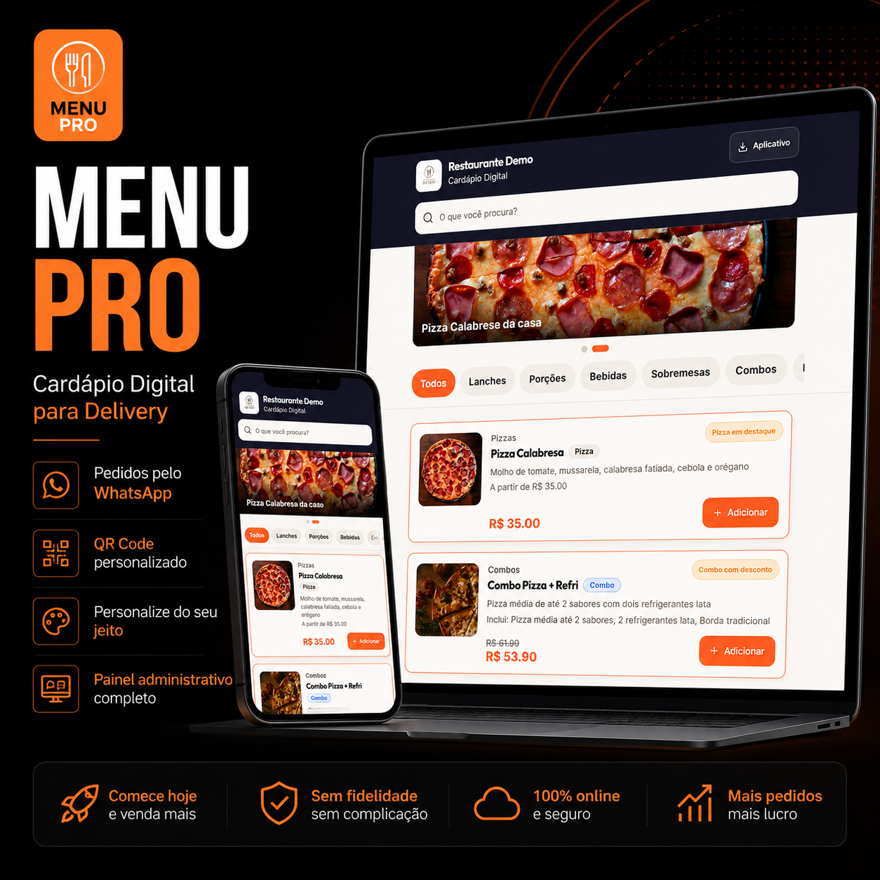 Menu Pro — Cardápio Digital para Delivery